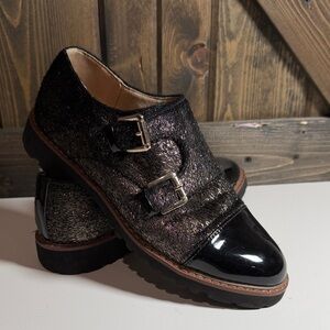 2/35$ ❤️ Elegant Black Women's Loafers with Buckle Detail